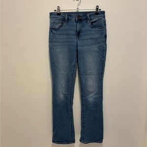 Old Navy Women's Straight Leg Jeans in Blue
